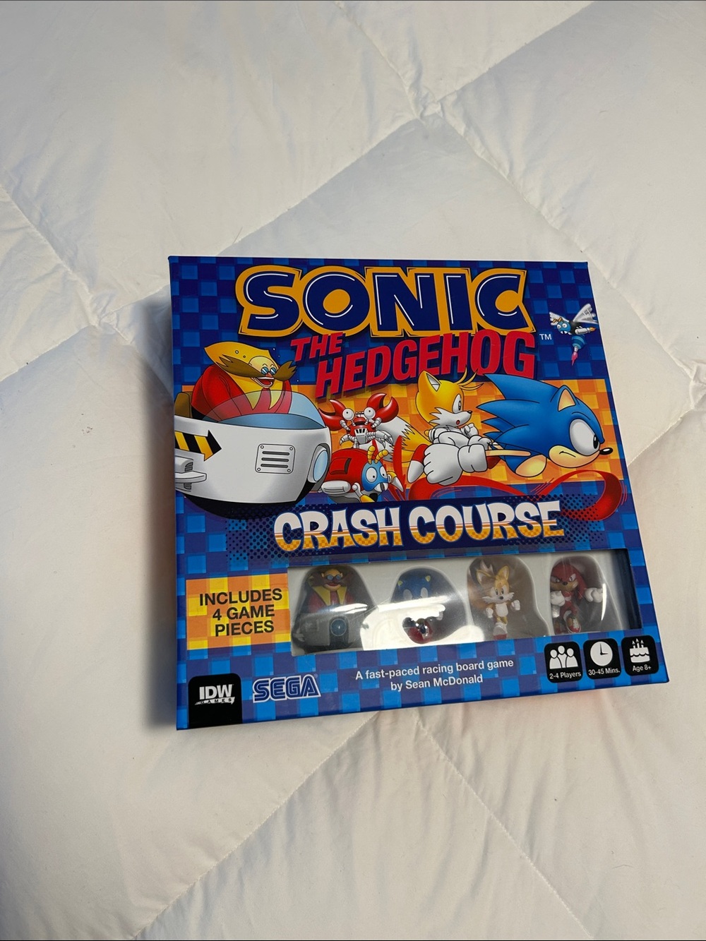 Sonic the Hedgehog Crash Course Board Game - Blue